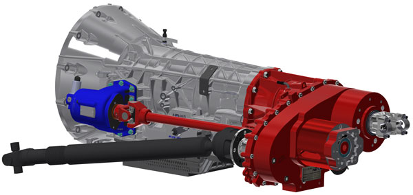 Ford-Transmission-LiveDrive Plus 4x4 SAE-Mounting
