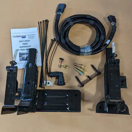 DEF Relocate Kit with Manual for Ford Trucks
