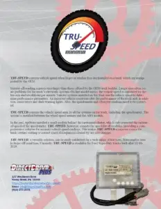 TRU-SPEED Flyer WEBP