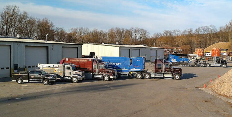 Service trucks at Timber Ridge Equipment