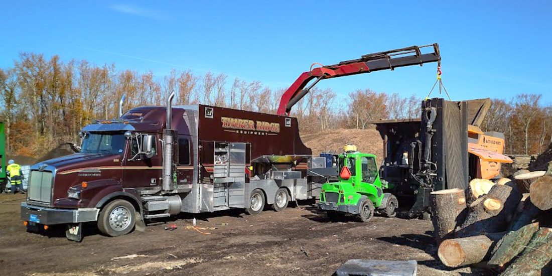Timber Ridge Equipment Service truck